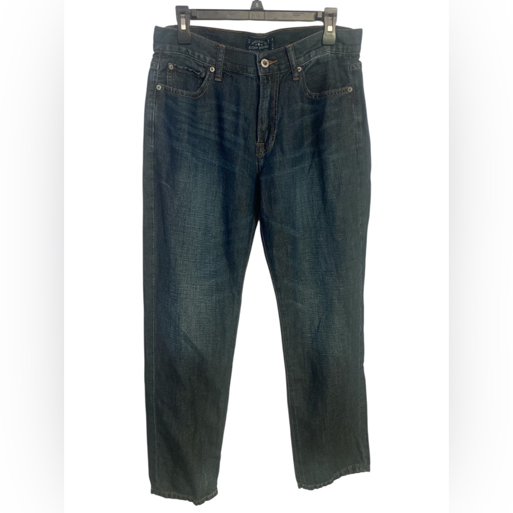 Lucky Brand 221 Original Straight Dark Blue  Jeans GUC 32/30